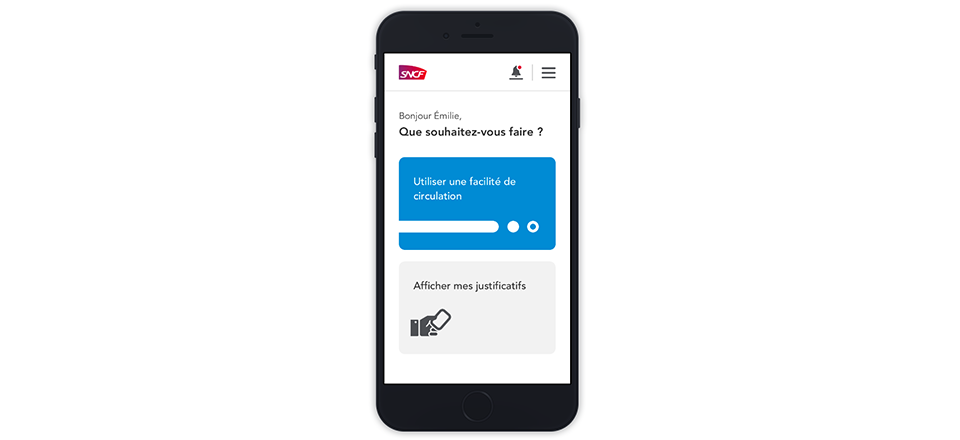 Projet FDC : Le pôle Design transforme des titres de voyage papier en application mobile